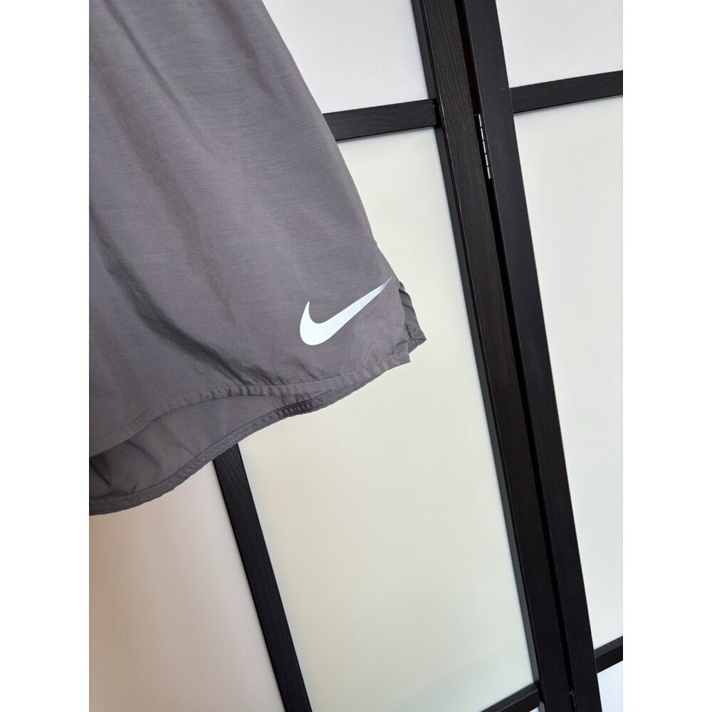 Nike Dri-FIT Shorts Men’s LARGE Gray Athletic Training Running Gym Sporty Preppy - Picture 8 of 14